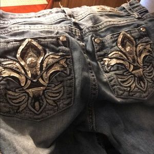 2 Pairs Of MissMe Jeans Size 34 (14/16)